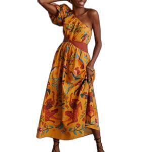 FARM Rio | Dresses | Blue Tile Dream Sleeveless Maxi Dress | Poshmark